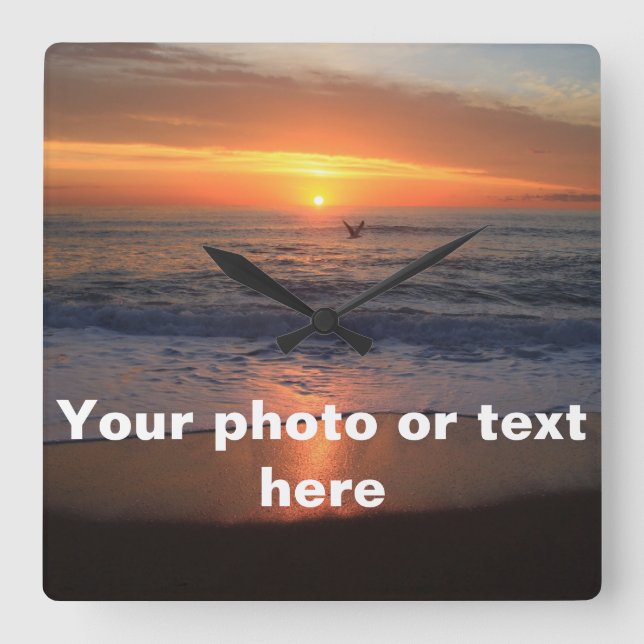 Relógio de Parede Personalizado (Frente)