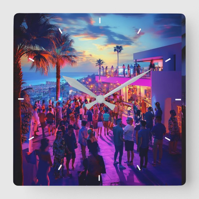 Relógio de Parede Personalizado Adicionar seu próp (Frente)