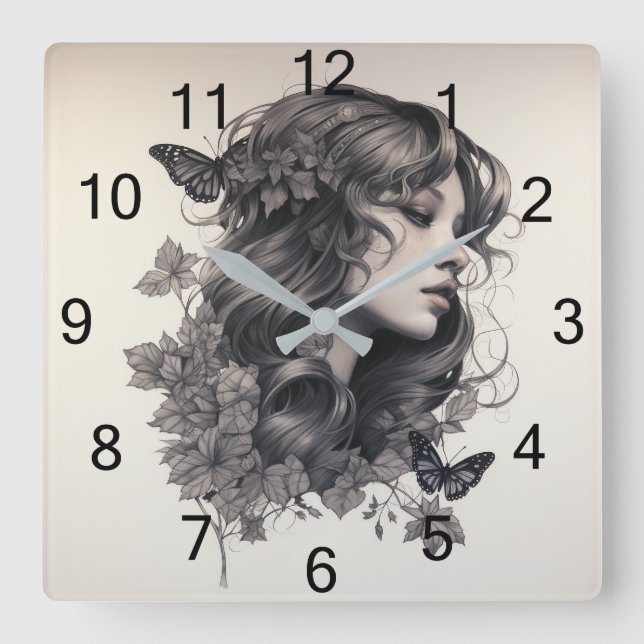 Relógio de Parede Personalizado (Adicione sua próp (Frente)