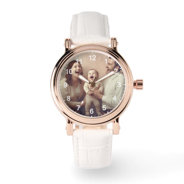 Relógio de Parede Personalizado (Adicione sua próp (Frente)