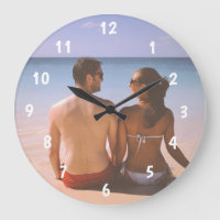 Relógio de Parede Personalizado (Adicione sua próp