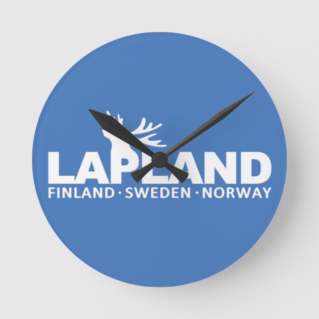 relógio de parede personalizado LAPLAND (Frente)