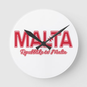 relógio de parede personalizado MALTA