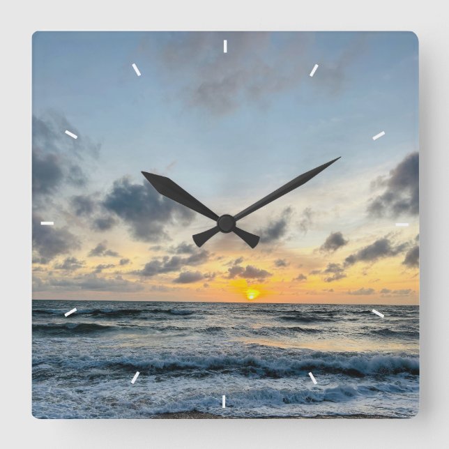 Relógio de parede personalizado presentes de anive (Frente)