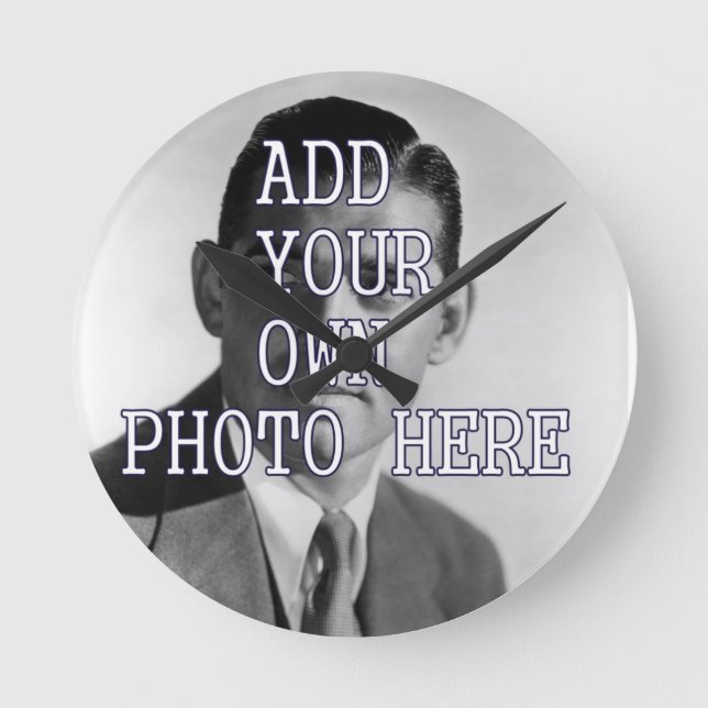 RELÓGIO DE PAREDE PERSONALIZÁVEL - MELHORES PRESEN (Frente)