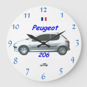 Relógio de Parede Peugeot 206