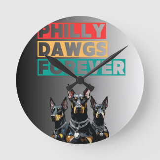 Relógio de Parede Philly Dawgs Forever – Orgulho d