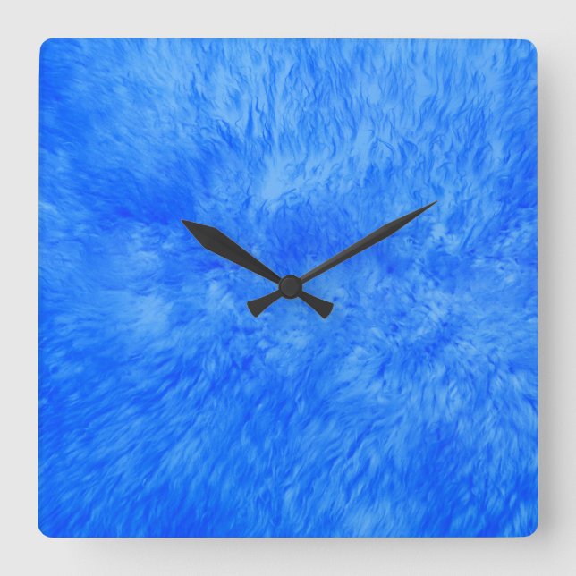 Relógio de Parede Praça Azul com Pelo Francês (Frente)