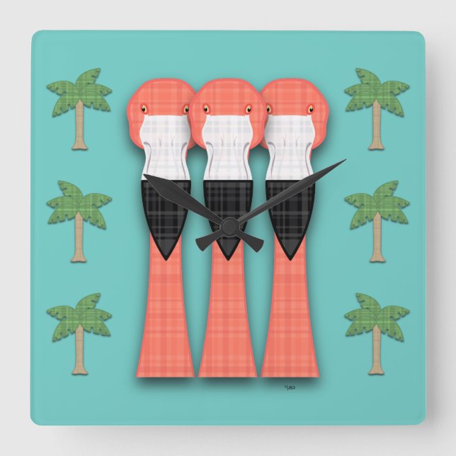 Relógio de Parede Praça Plaidmingos (Frente)