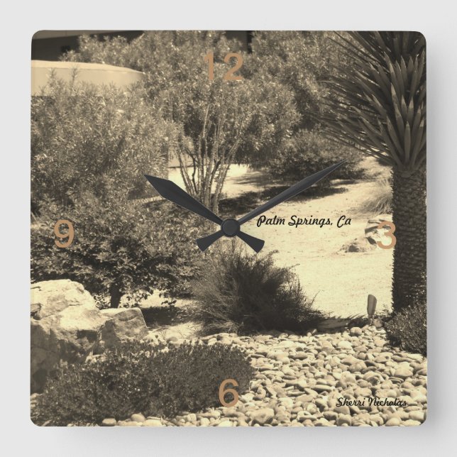 Relógio De Parede, Primaveras De Palma, Ca (Frente)