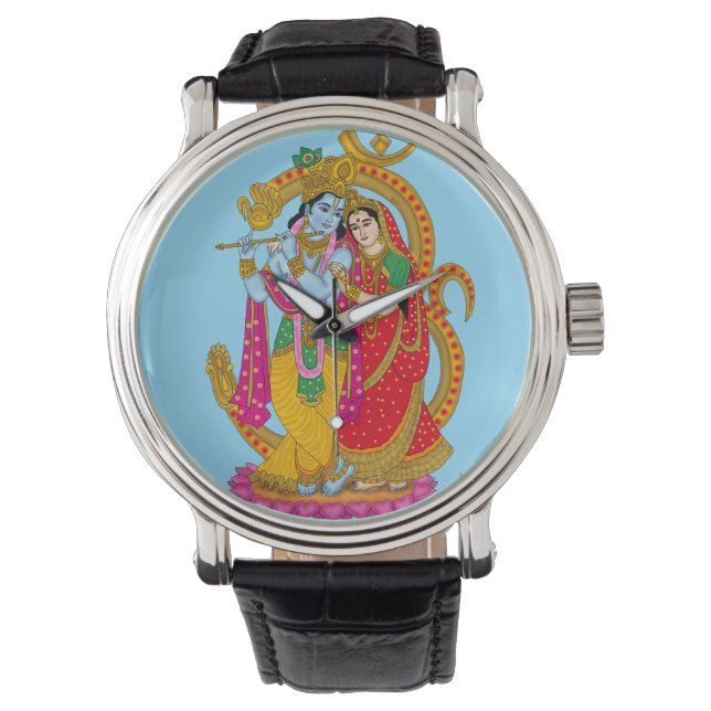 Relógio de Parede Radha Krishna (Frente)