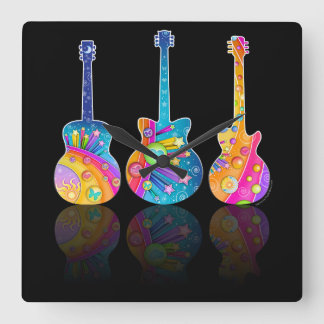 RELÓGIO DE PAREDE - REFLEXÕES DO GUITAR