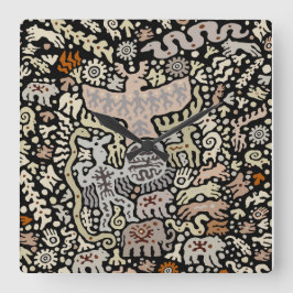 Relógio de Parede Ritual de Xamã Viking