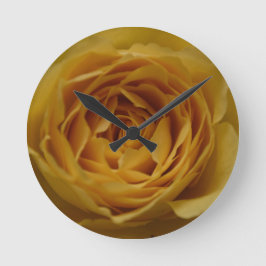 Relógio de Parede Rosa Amarelo