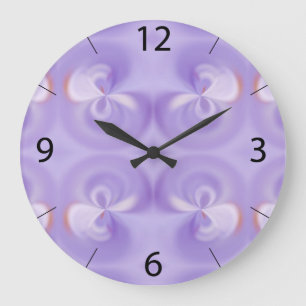 Relógio de Parede Roxo