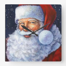 Relógio de Parede Santa Clause