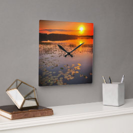 Relógio de Parede "Savanna Sunset"