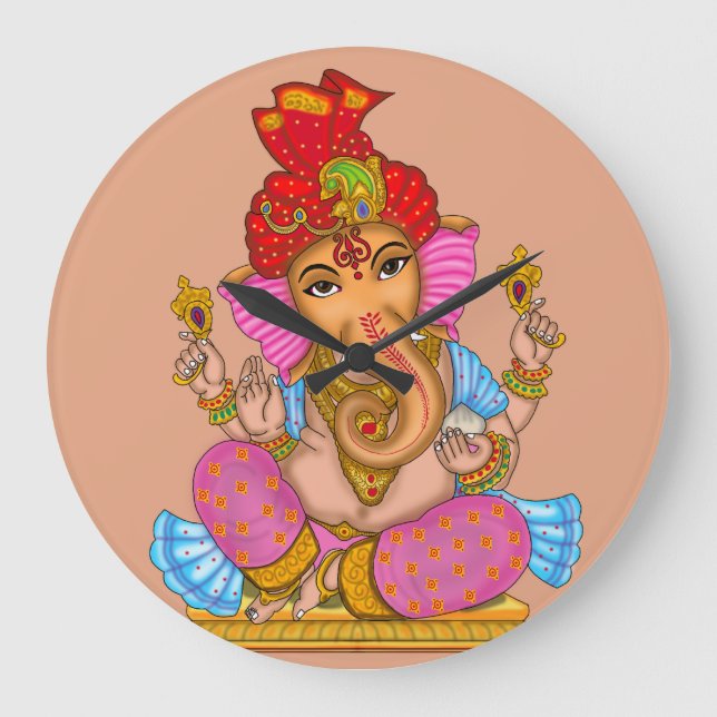 Relógio de Parede Senhor Ganesha (Frente)
