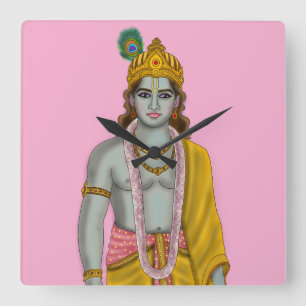 Relógio de Parede Senhor Krishna