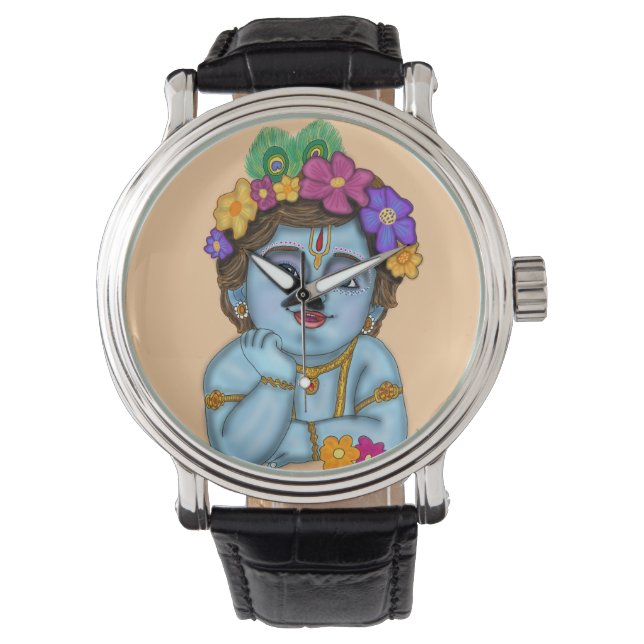 Relógio de Parede Senhor Krishna (Frente)