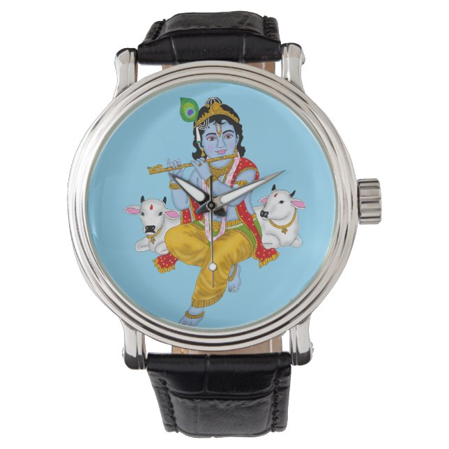 Relógio de Parede Senhor Krishna (Frente)