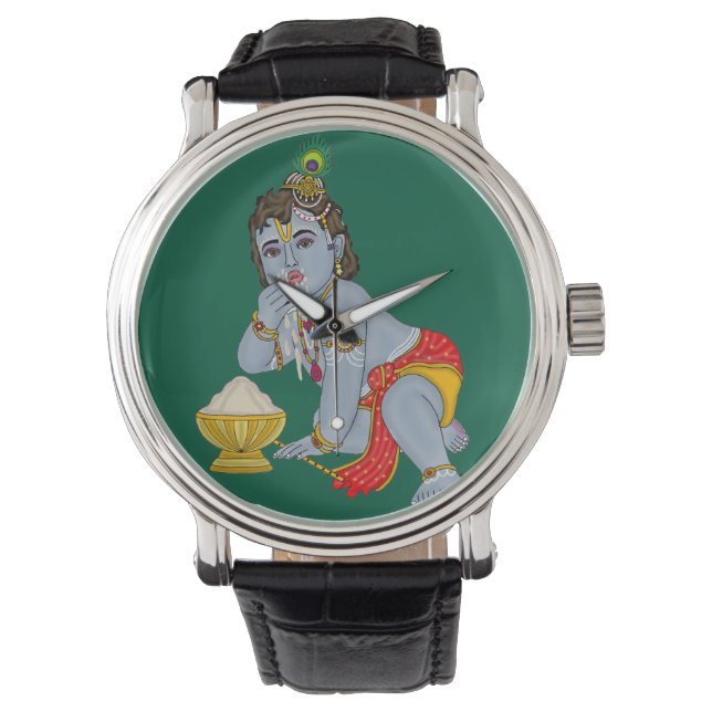 Relógio de Parede Senhor Krishna (Frente)