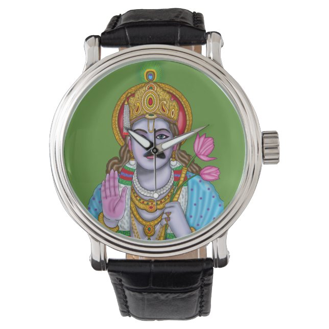 Relógio de Parede Shree Krishna (Frente)