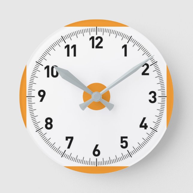 Relógio de parede simples de Na moda (Frente)