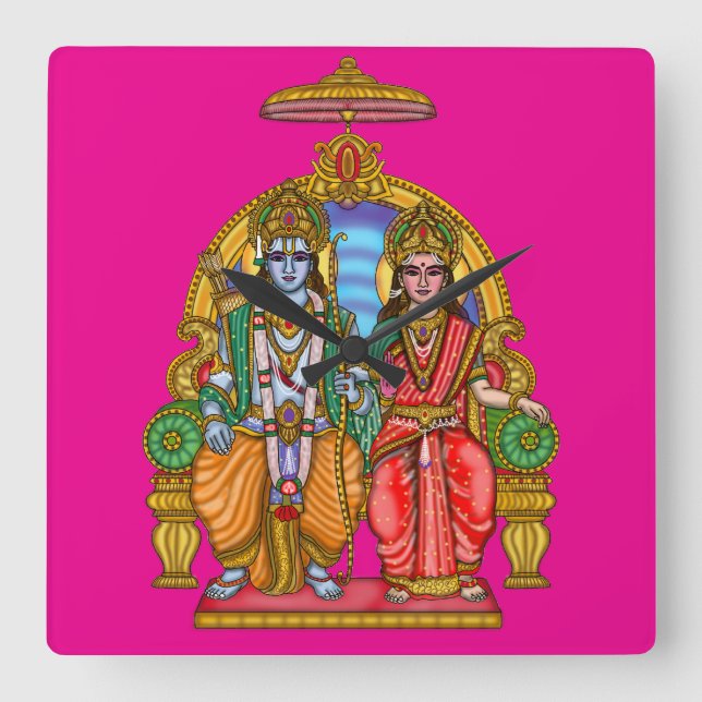 Relógio de Parede Sita Ram (Frente)