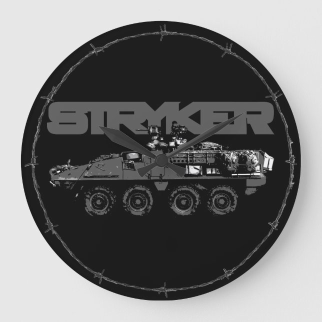 Relógio de Parede Stryker Round (Grande) (Frente)