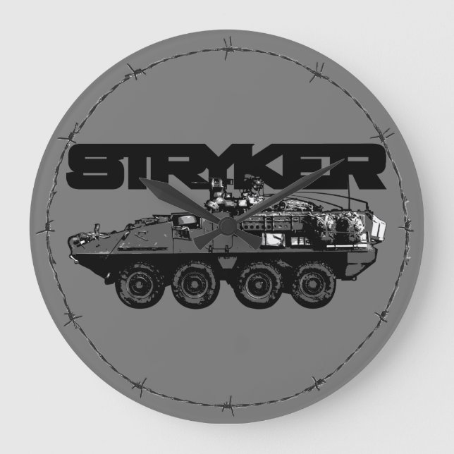 Relógio de Parede Stryker Round (Grande) (Frente)