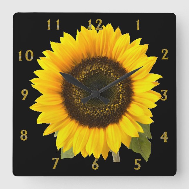 Relógio de Parede Sunflower (Frente)