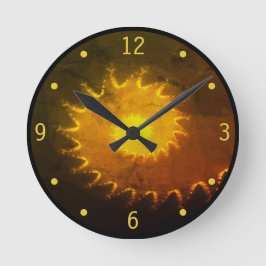 Relógio de Parede Sunset Fractal