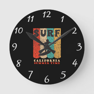 Relógio de Parede Surf da Califórnia