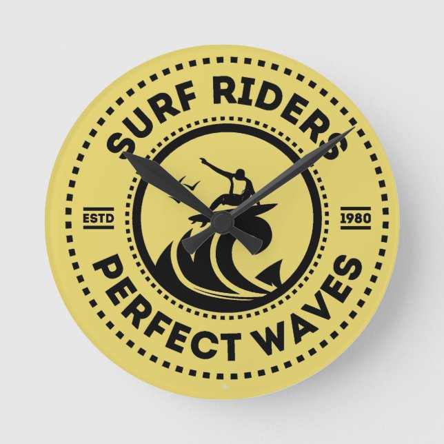 Relógio de Parede Surf Rider (Frente)