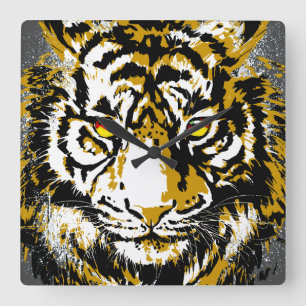 Relógio de Parede Tiger - Relógio de Cabeça Tig