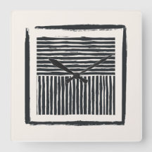 Relógio de Parede: Tinta de Linha Antiga