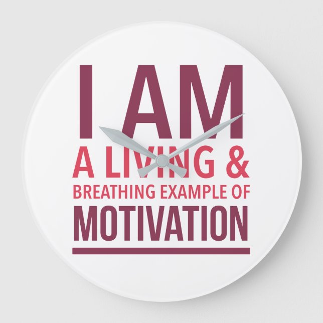 Relógio de Parede Tipografia (Frente)