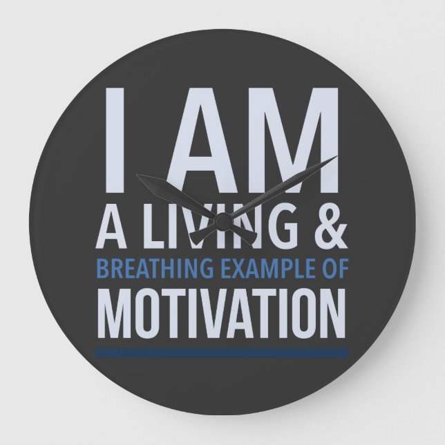 Relógio de Parede Tipografia (Frente)