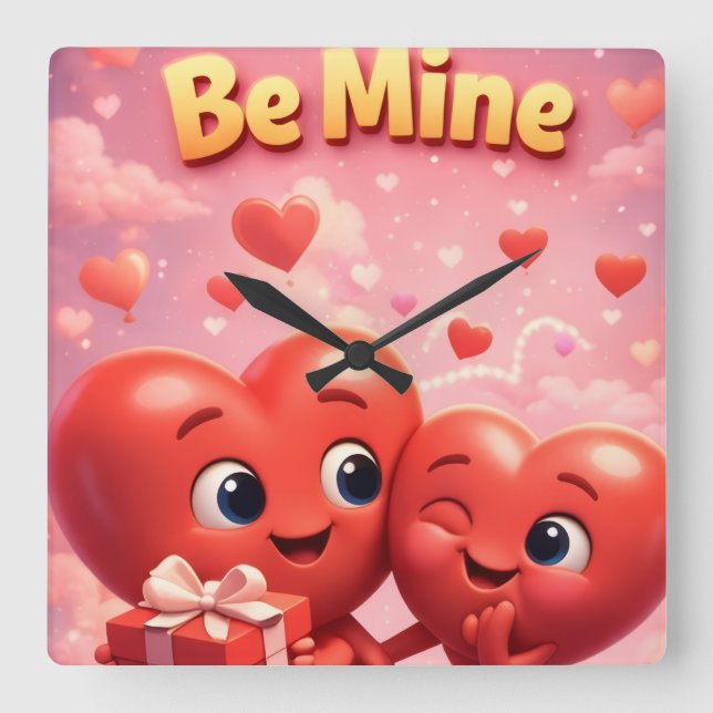 Relógio de Parede Valentine (Frente)