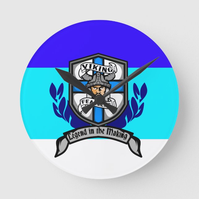 Relógio de Parede Viking Fearless (Frente)