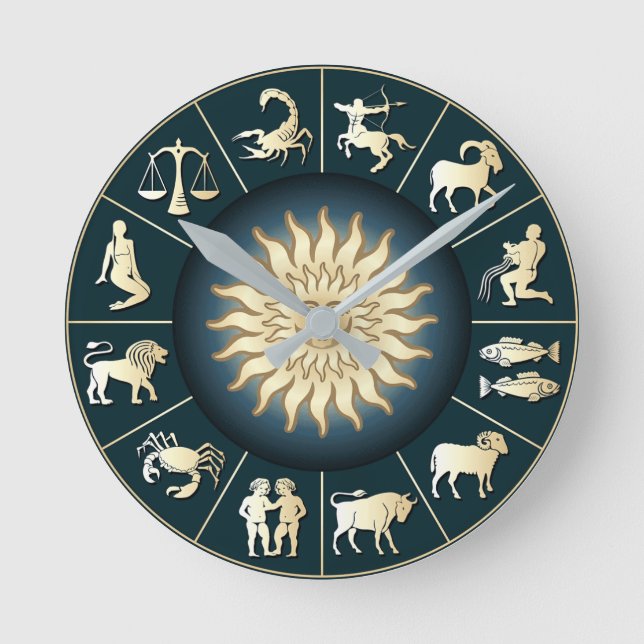 Relógio de parede Zodiac (Frente)