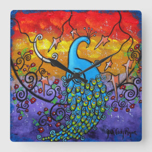 Relógio de Peacock de Encantamento