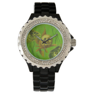 Relógio de Peixe Dourado Mutante Bebê