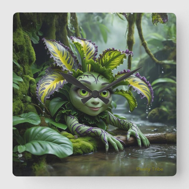 Relógio de Plant Lover (Frente)