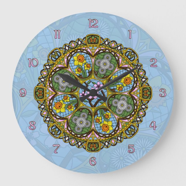 Relógio de primavera Nouveau (Frente)