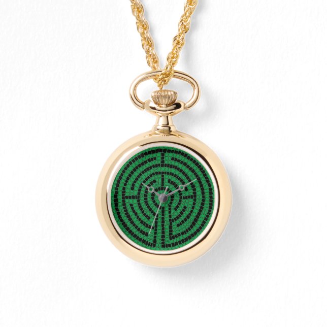 Relógio de pulseira em ouro LABYRINTH XI (Frente)