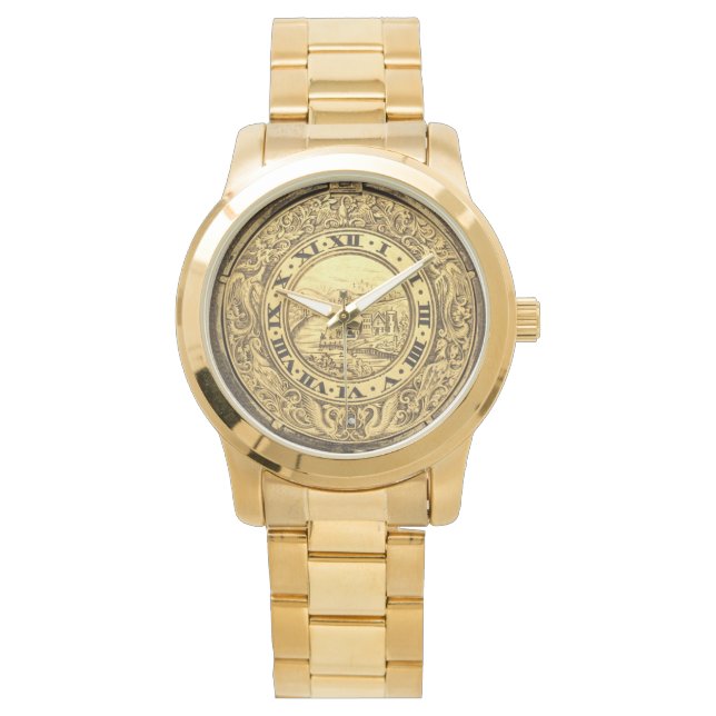 Relógio De Pulso 1665 Henry Jones Impressão (Frente)