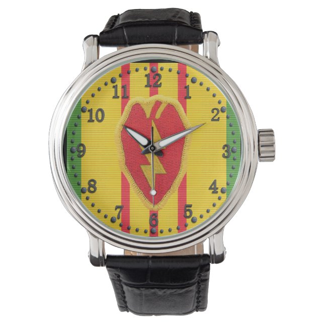 Relógio De Pulso 25 Infantry Division VSM Watch (Frente)