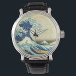 Relógio De Pulso "A onda do Excelente de Kanagawa"<br><div class="desc">"A onda do Excelente de Kanagawa"</div>